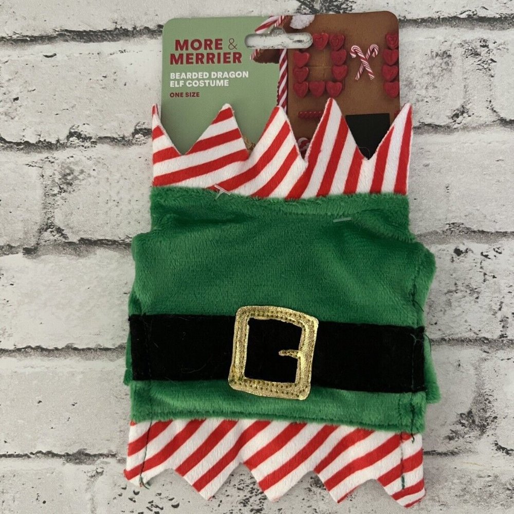 More & Merrier Bearded Dragon Elf Costume OSFA NWT